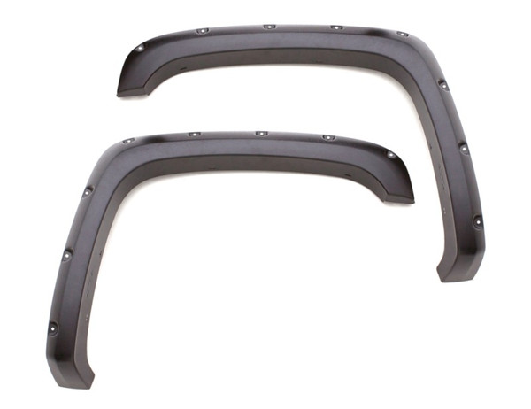 Lund RX135S Elite Series Black Rivet Style Front and Rear Fender Flare Set