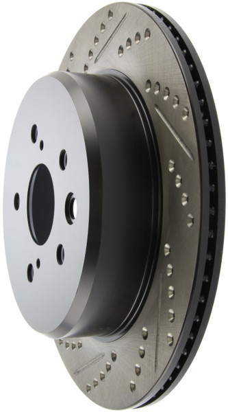 StopTech 127.44189R Sport Drilled & Slotted Brake Rotor For 16 Lexus IS200t