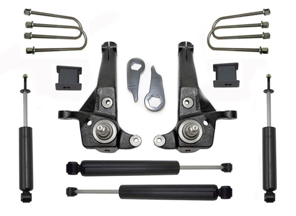 Maxtrac K883053C Lift Kit Spindles/Blocks 5 in. Front 3 in. Rear For Ford NEW