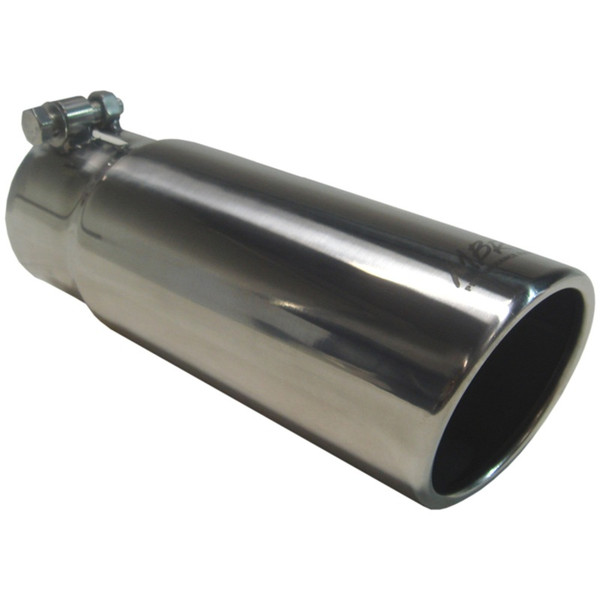 MBRP T5115 Angled Rolled End Exhaust Tip 3" Inlet 3.5" OD 10" Length
