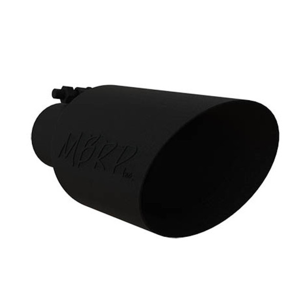 MBRP T5161BLK Exhaust Tip 2.5" Inlet Dia. 4.5" Outlet Dia. 11"Length Dual Angled
