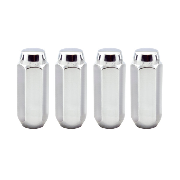 McGard 64020 Chrome Cone Seat Style Lug Nut Set (M14x2.0 Thread Size); Set of 4