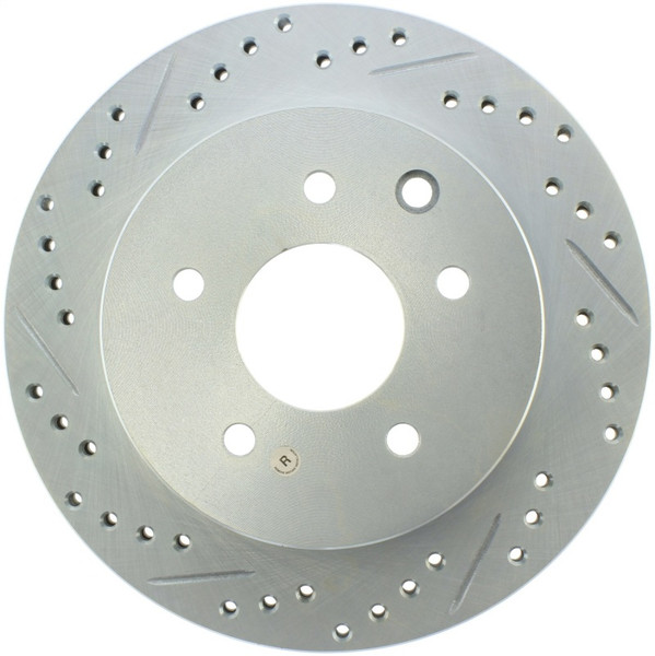 StopTech 227.42077R Select Sport Drilled & Slotted Brake Rotor Rear Right NEW