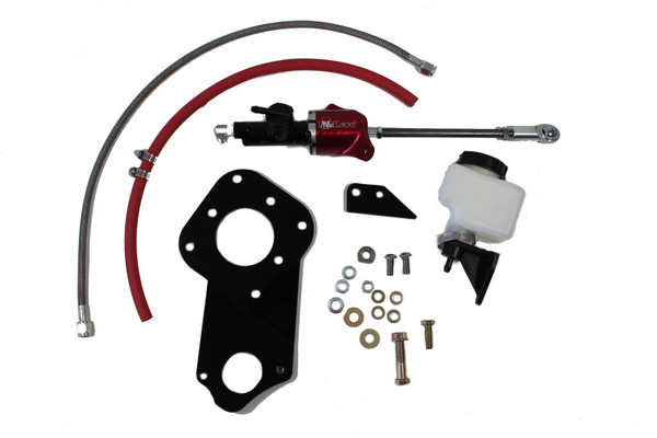 McLeod 1434003 Clutch Master Cylinder Firewall Kit Only Hydraulic Aluminum NEW