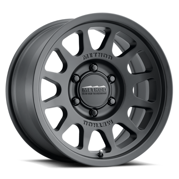 Method Race MR70377563550 17x7.5 +50mm Offset 6x130 84.1mm CB Matte Black Wheel