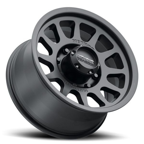 Method Race MR70378587500 17x8.5 0mm Offset 8x170 130.81mm CB Matte Black Wheel