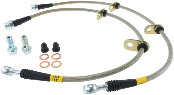 StopTech 950.40001 Stainless Steel Brake Line Kit For 91-05 Acura NSX