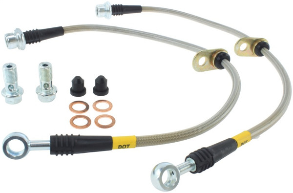 StopTech 950.44025 Stainless Steel Brake Line Kit For 08-11 Lexus LX570 NEW