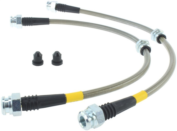 StopTech 950.45001 Stainless Steel Brake Line Kit For 93-95 Mazda RX-7