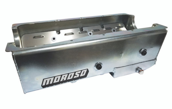 Moroso 20616 Engine Oil Pan Drag Race Full Sump 9 qt 7-7/8in Deep Clears