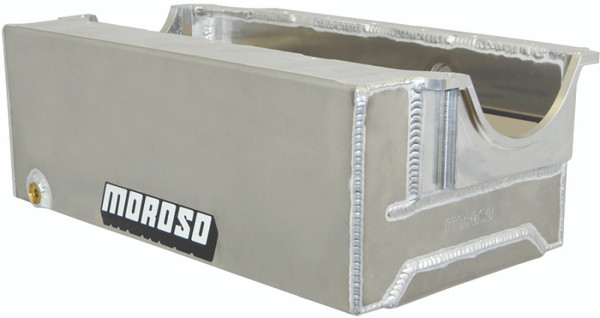 Moroso 21330 Engine Oil Pan; Sprint Car; Full Sump; For SBC
