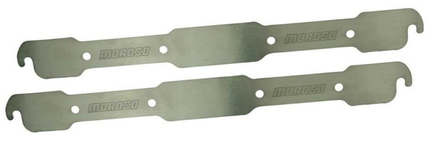 Moroso Chrysler 361-440 Exhaust Block Off Storage Plate - Pair - 25166