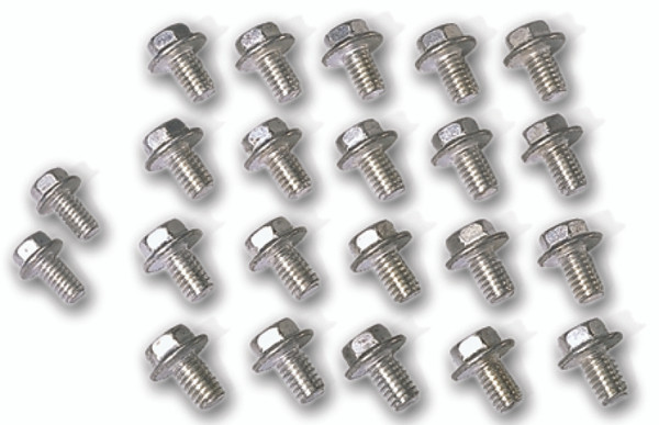Moroso 38555 Oil Pan Bolts; For Multi-Piece Oil Pan Gaskets; 1/2'' long