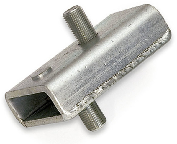 Moroso 62540 Motor Mount; Bolt-On; Steel; Zinc Plated For Mopar V8; 2pc