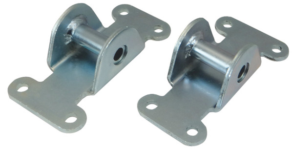 Moroso 62630 Motor Mount; Bolt-On; Pad Kit; Steel; Zinc Plated;