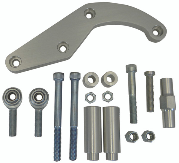 Moroso 63839 Alternator Bracket Left Billet Aluminum Natural