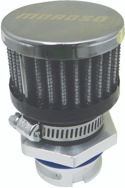 Moroso 68840 Valve Cover, Breather Kit For GM LS Double Tab Valve Cover