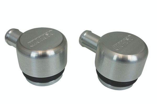 Moroso 68857 Breather Screw-in Round Aluminum Polished