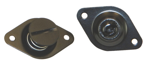 Moroso 71372 Quick Turn Fastener; 7/16 x 0.500" Body; Steel; Black 10pc