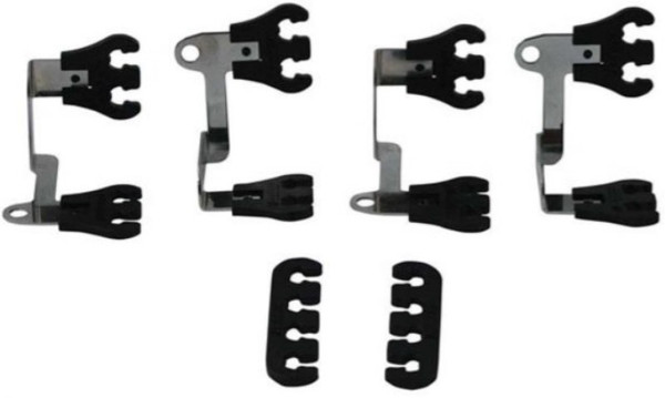 Moroso Chevrolet Small Block Show Car Ignition Wire Loom Kit - 7-9mm - Black - 72167