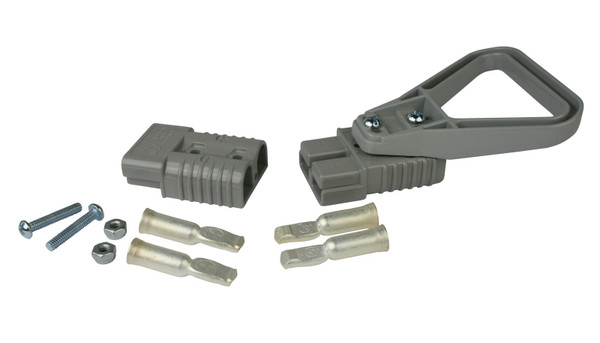 Moroso 74200 Battery Quick-Connect Plug Blue Polycarbonate Set