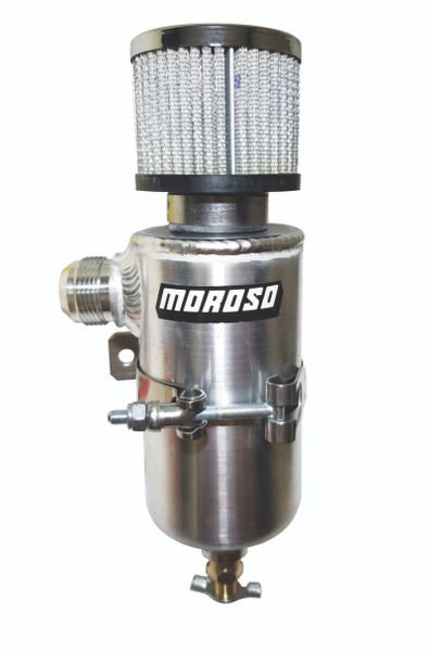 Moroso 85475 Overflow Tank Dry Sump Breather 1 qt.