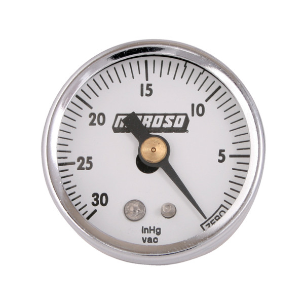 Moroso Vacuum Gauge - 0-30in Hg - 1.5in Diameter - 89610