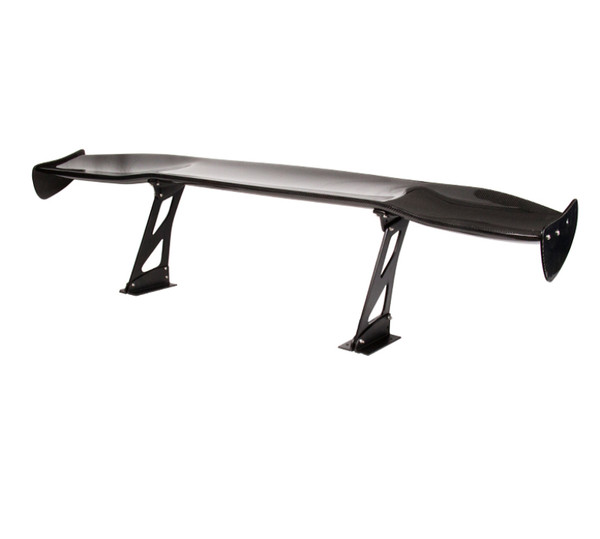 NRG CARB-A690 Carbon Fiber 69 Inch Universal Rear Spoiler Plain