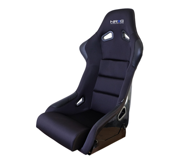 NRG FRP Bucket Seat w/Race Style Bolster/Lumbar - Large - FRP-301