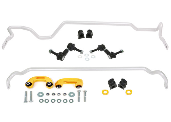 Whiteline BSK007 Front and Rear Sway Bar Kit; For 2002-07 Subaru Impreza WRX