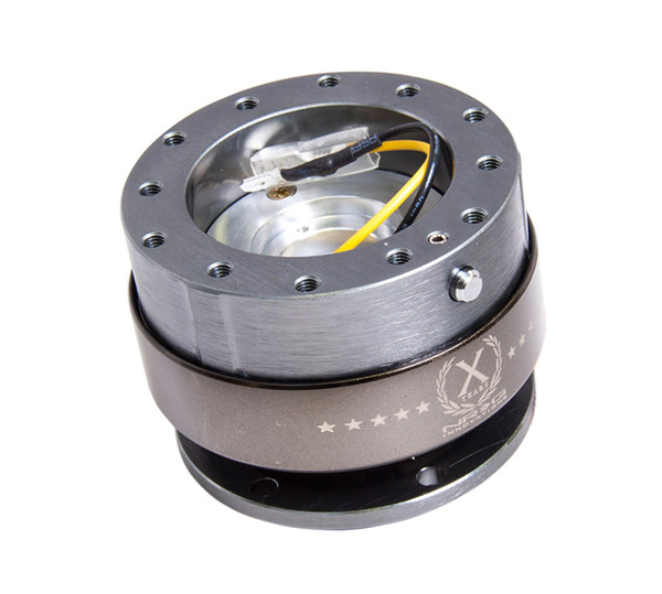 NRG SRK-200GM Quick Release Gen 2.0 Gun Metal Body Titanium Chrome Ring NEW