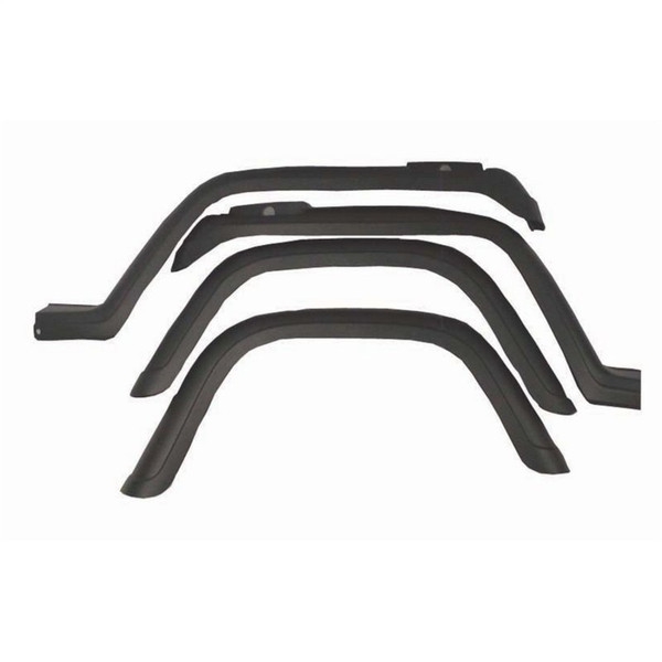 Omix 4-Piece Fender Flare Kit- 87-95 Jeep Wrangler YJ - 11602.02