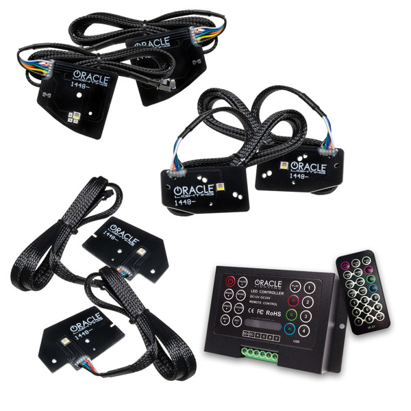 Oracle 1448-333 RGBW+A Headlight DRL Upgrade Kit - LED Projector Headlights NEW