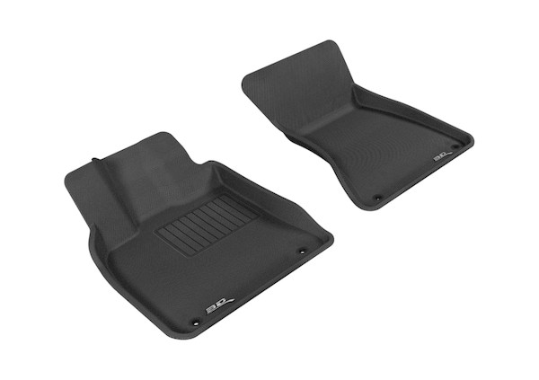 3D MAXpider L1AD00911509 Floor Mat Liner Black Kagu For 2009-17 Audi Q5/SQ5