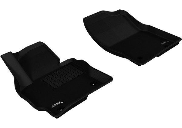 3D MAXpider L1MZ03811509 Floor Mat Liner Black Kagu For 2013-2016 Mazda CX-5