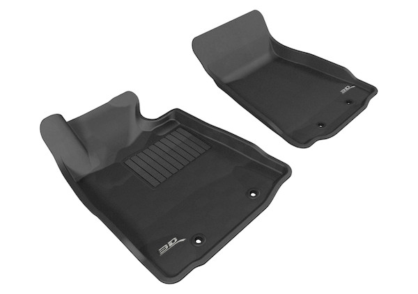 3D MAXpider fits 2009-2019 Nissan 370Z Kagu 1st Row Floormat - Black - L1NS03811509