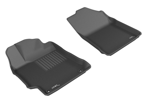3D MAXpider fits 2015-2017 Toyota Camry Kagu 1st Row Floormat - Black - L1TY17311509