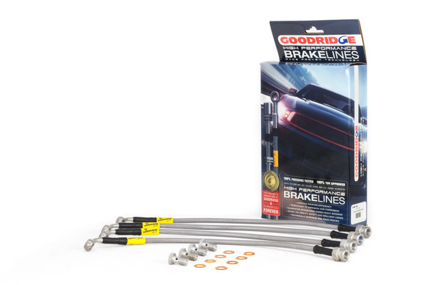 Goodridge 21114 G-Stop SS Brake Line Kit for 05-10 Pathfinder Front & Rear
