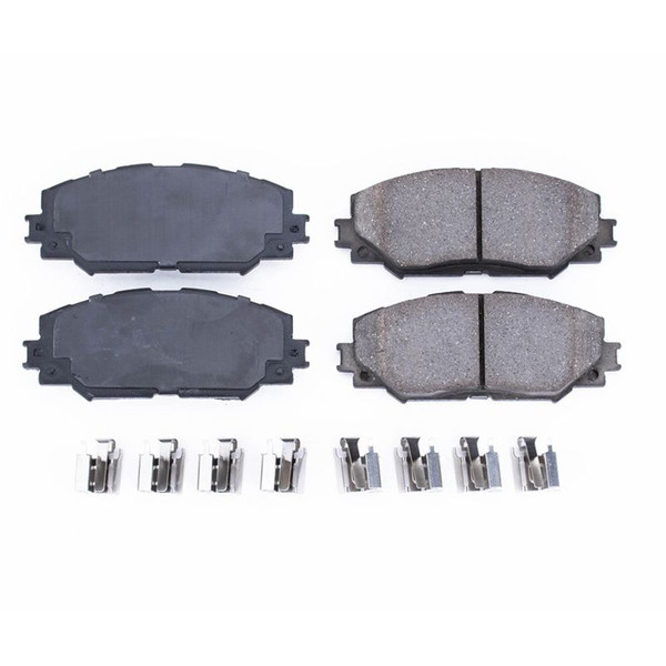 Power Stop 10-12 Lexus HS250h Front Z17 Evolution Ceramic Brake Pads w/Hardware - 17-1210