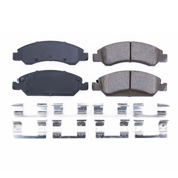 Power Stop 08-19 Cadillac Escalade Front Z17 Evolution Ceramic Brake Pads w/Hardware - 17-1363