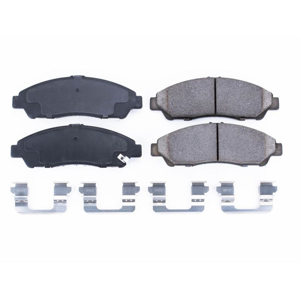 Power Stop 07-13 Acura MDX Front Z17 Evolution Ceramic Brake Pads w/Hardware - 17-1378