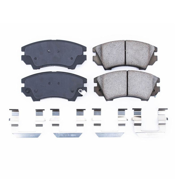 Power Stop 2017 Buick Regal Front Z17 Evolution Ceramic Brake Pads w/Hardware - 17-1404