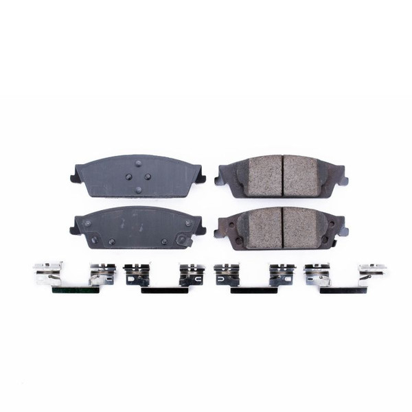 Power Stop 15-19 Cadillac Escalade Rear Z17 Evolution Ceramic Brake Pads w/Hardware - 17-1707