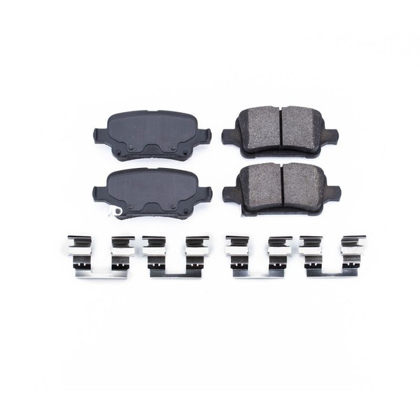 Power Stop 17-18 Buick LaCrosse Rear Z17 Evolution Ceramic Brake Pads w/Hardware - 17-1857