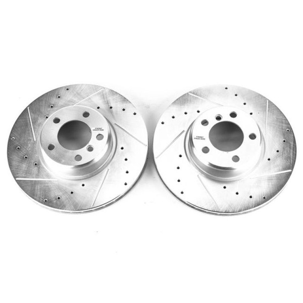 Power Stop 14-16 BMW 228i Front Evolution Drilled & Slotted Rotors - Pair - EBR1402XPR