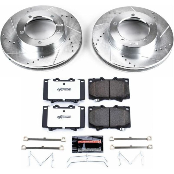 Power Stop 98-07 Lexus LX470 Front Z36 Truck & Tow Brake Kit - K1132-36