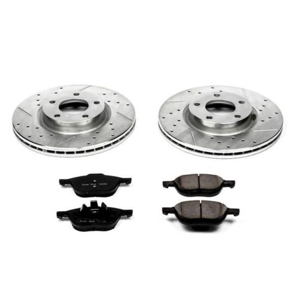 Power Stop K125 Z23 Evolution Brake Kit Front NEW