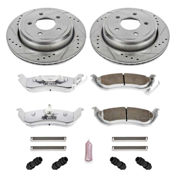 Power Stop K1368-26 Z26 Street Brake Kit Rear NEW