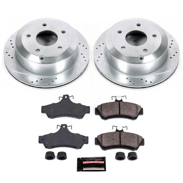 Power Stop 05-06 Pontiac GTO Rear Z23 Evolution Sport Brake Kit - K1601