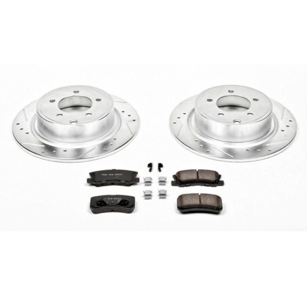 Power Stop 11-14 Chrysler 200 Rear Z23 Evolution Sport Brake Kit - K1630